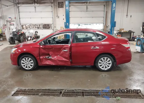 2014 Nissan Sentra Sv z USA, uszkodzony, nr VIN 3N1AB7AP5EY252524